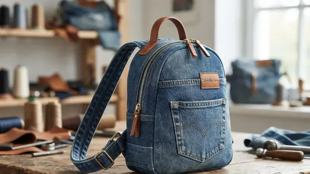 Kerajinan Jeans Bekas yang Unik dan Bernilai Jual Tinggi