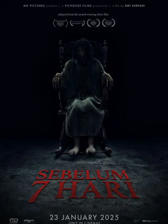 Poster film Sebelum 7 Hari. (Foto: Dok. MD Pictures)