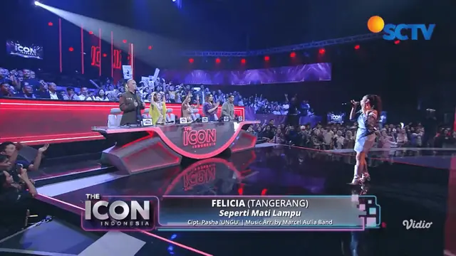 Felicia (Tangerang) Berhasil Membuat Judges Ikut Bergoyang dengan ''Seperti Mati Lampu'' Versinya