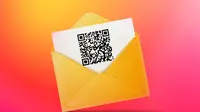 Ilustrasi kode QR dalam email (Kaspersky)