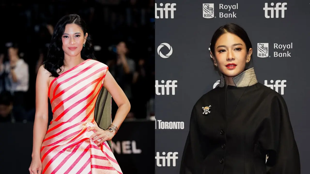 Mandiri Tanpa MUA, Begini Hasil Makeup Sendiri Dian Sastrowardoyo Saat Hadiri di Festival Film Internasional
