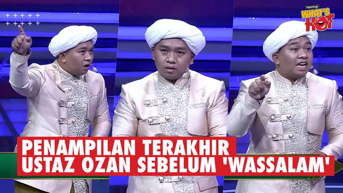 Penampilan Terakhir Ustaz Ozan Samarinda Di Top 28 Kloter 1 AKSI 2026, Jadi Yang Pertama 'Wassalam'
