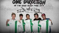 Timnas vs One Direction (Twitter)