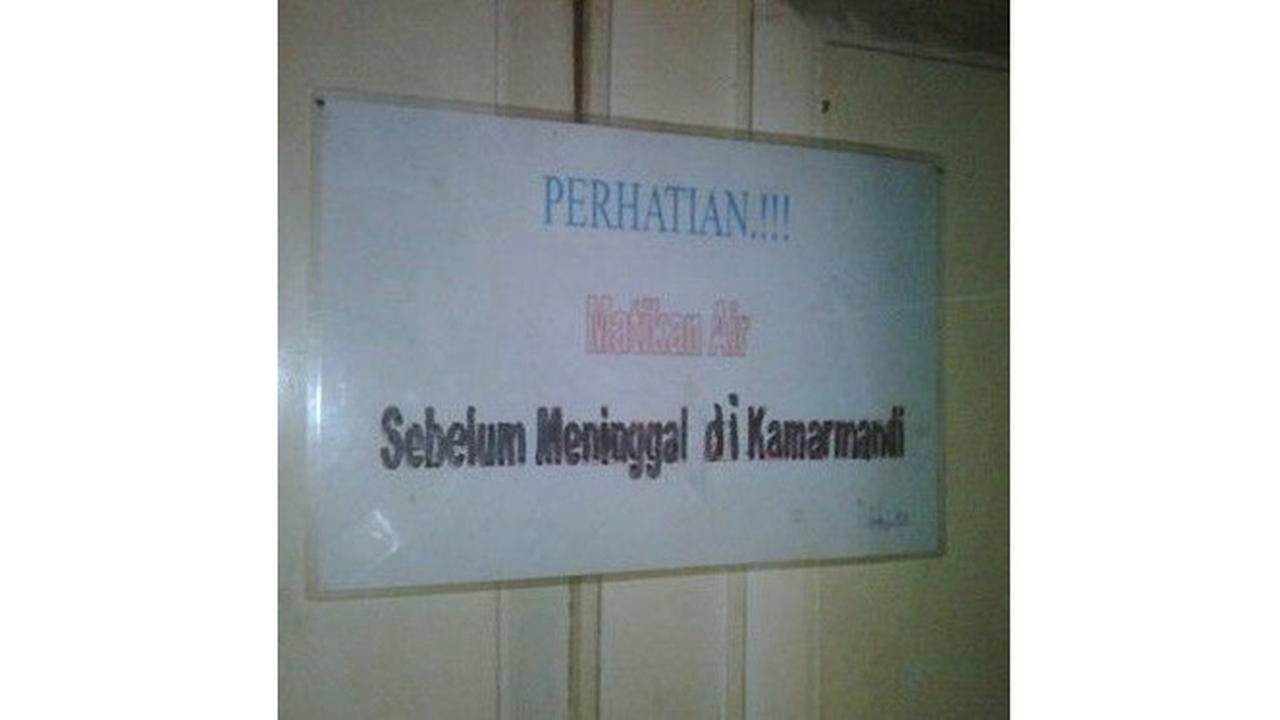 Potret Lucu Tata tertib Toilet ini Bikin Tepok Jidat – Ngakak Online