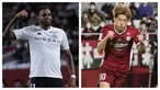 Jika persaingan memperebutkan gelar juara J1 League 2023 telah mengerucut pada dua klub saja, yaitu Vissel Kobe yang sementara menjadi pemuncak klasemen dengan 61 poin dan Yokohama F Marinos di posisi runner-up dengan 57 poin, maka setali tiga uang dengan perebutan gelar top skor yang juga telah mengerucut pada dua nama yang uniknya juga berasal dari kedua klub tersebut. Menyisakan empat laga lagi, striker Vissel kobe, Yuya Osako sementara memimpin daftar top skor dengan torehan 20 gol diikuti di posisi kedua oleh striker Yokohama F Marinos, Anderson Lopes yang telah mengemas 19 gol. Dalam 30 pekan yang telah dilewati, keduanya memang bisa dibilang punya statistik yang hampir mirip jika dibandingkan. Seperti apa kemiripannya? Simak beberapa faktanya berikut ini. (Kolase Foto J.LEAGUE dan AFP)