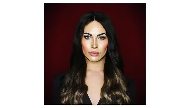 Influencer Ini Tiru Wajah Artis Hollywood dengan Makeup, 7 Hasilnya Mengagumkan
