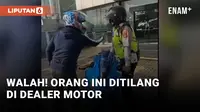 Ditilang di Dealer Motor, Bikers Ini Ngamuk!