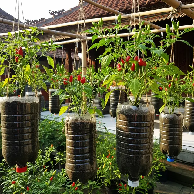 Jenis Tanaman yang Cocok untuk Kebun Gantung Botol Bekas