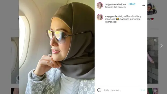 Usai Umumkan Kehamilan, Ini 7 Momen Baby Moon Meggy Wulandari Bersama Suami di Bali