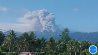 Gunung Dukono Erupsi, Abu Vulkanik Menyembur 1.200 Meter ke Arah Tenggara