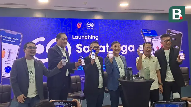 PT Liga Indonesia Baru (LIB) meluncurkan aplikasi bernama Sobat Liga di Kantor PT LIB, Menara Mandiri 2, Jakarta Pusat, pada Senin (28/4/2025).