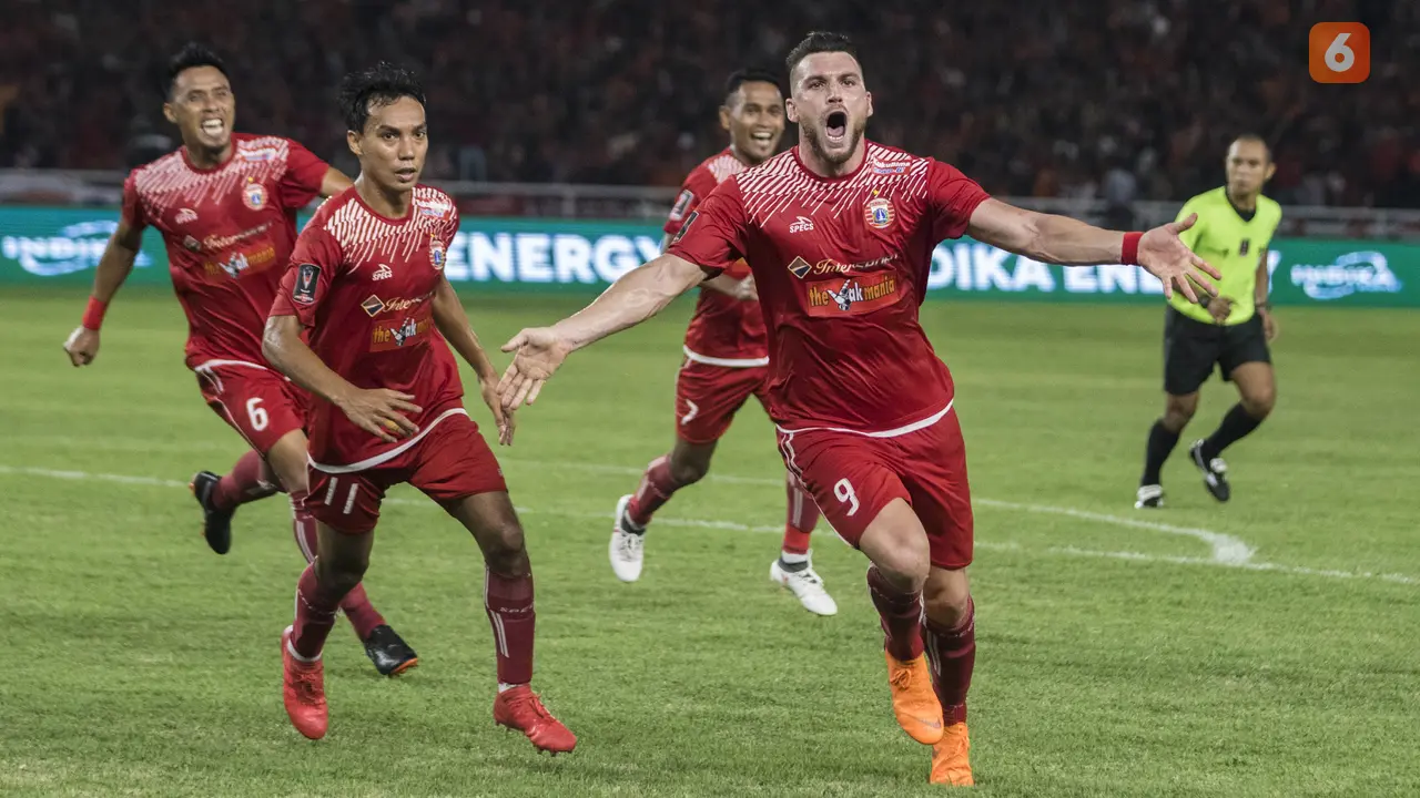 Persija Jakarta Vs Bali United