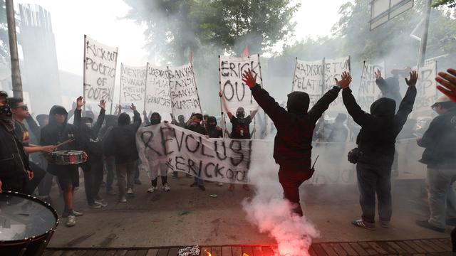 Suarakan Kekecewaan, Ultras Garuda Geruduk Kantor PSSI