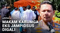 Makam Karumga Eks Jampidsus Digali