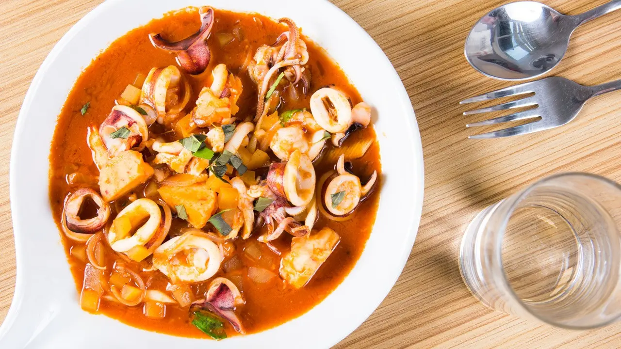 Cumi Asam Manis Pedas