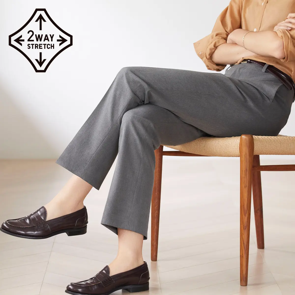 Smart Ankle Pants - the way to look smart in every way. Celana Panjang Pria  dan Wanita berbahan elegan dengan tampilan premium dan polie