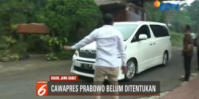 Belum Tentukan Cawapres Prabowo, Gerindra Gelar Rapat Internal