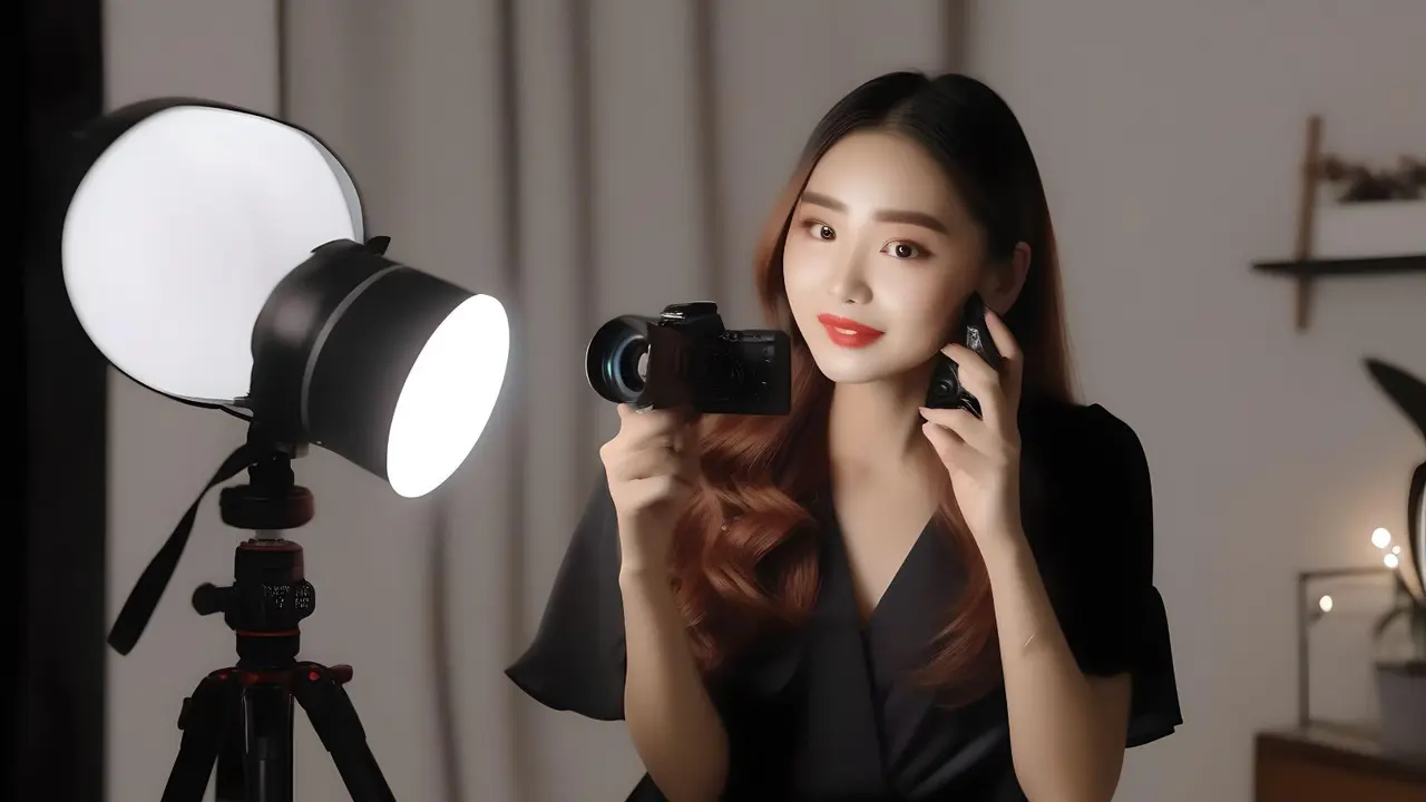 Ilustrasi influencer. (Foto: Dok. Ilustrasi AI)