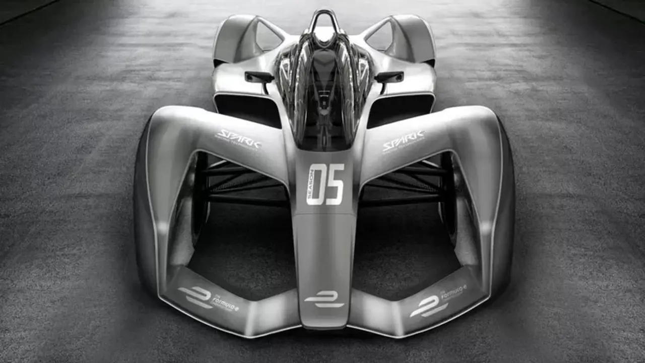 Desain Jet Darat Formula E BAru