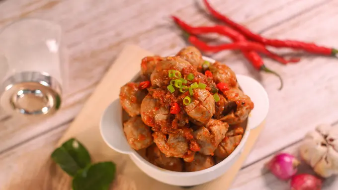 resep bakso ayam mercon