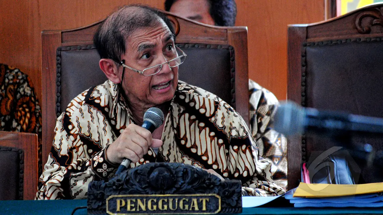 Mantan Dirjen Pajak Hadi Poernomo Beberkan Kesimpulan di Sidang Praperadilan