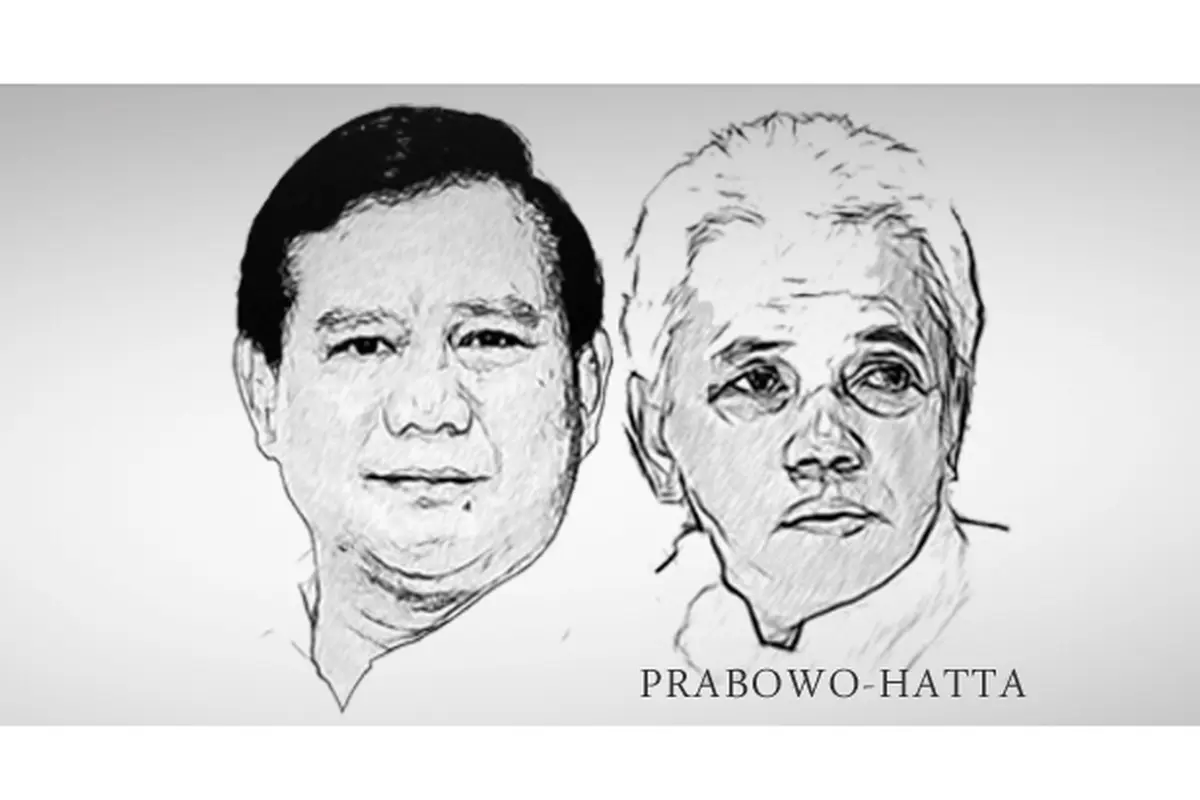 Ilustrasi Prabowo-Hatta