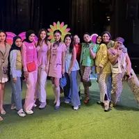 OOTD Publik Figur Hadir di Ulang Tahun Anak Wakil Ketua DPR yang ke-15. [@wanda_haraa]