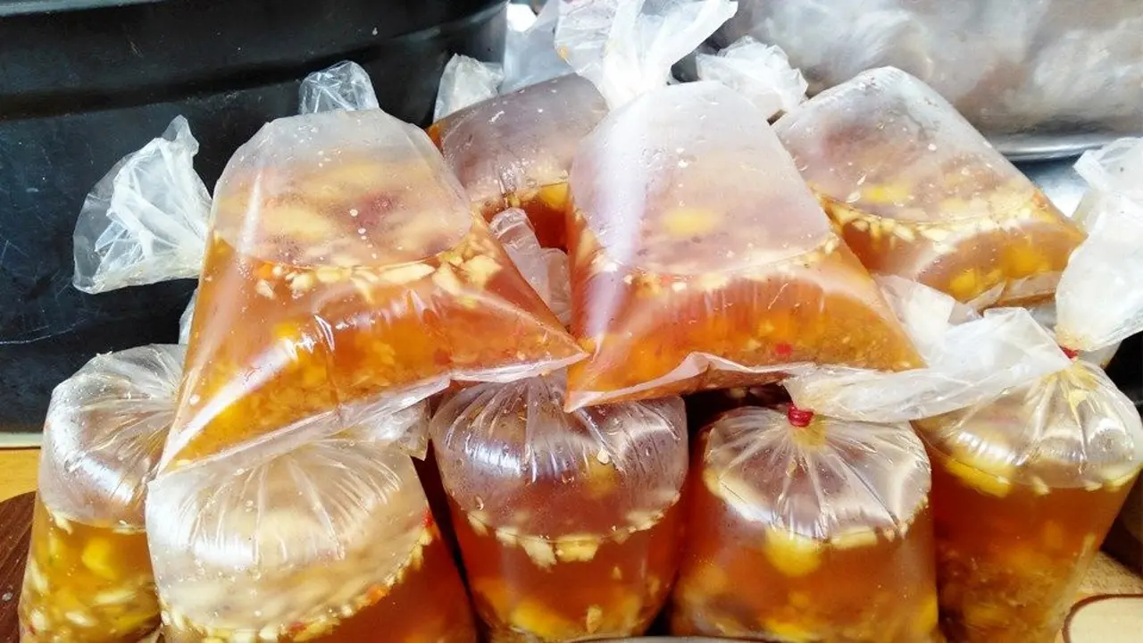 Anyang batumbuah khas Kota Pariaman. 9Liputan6.com/ Humas Pemkot Pariaman)