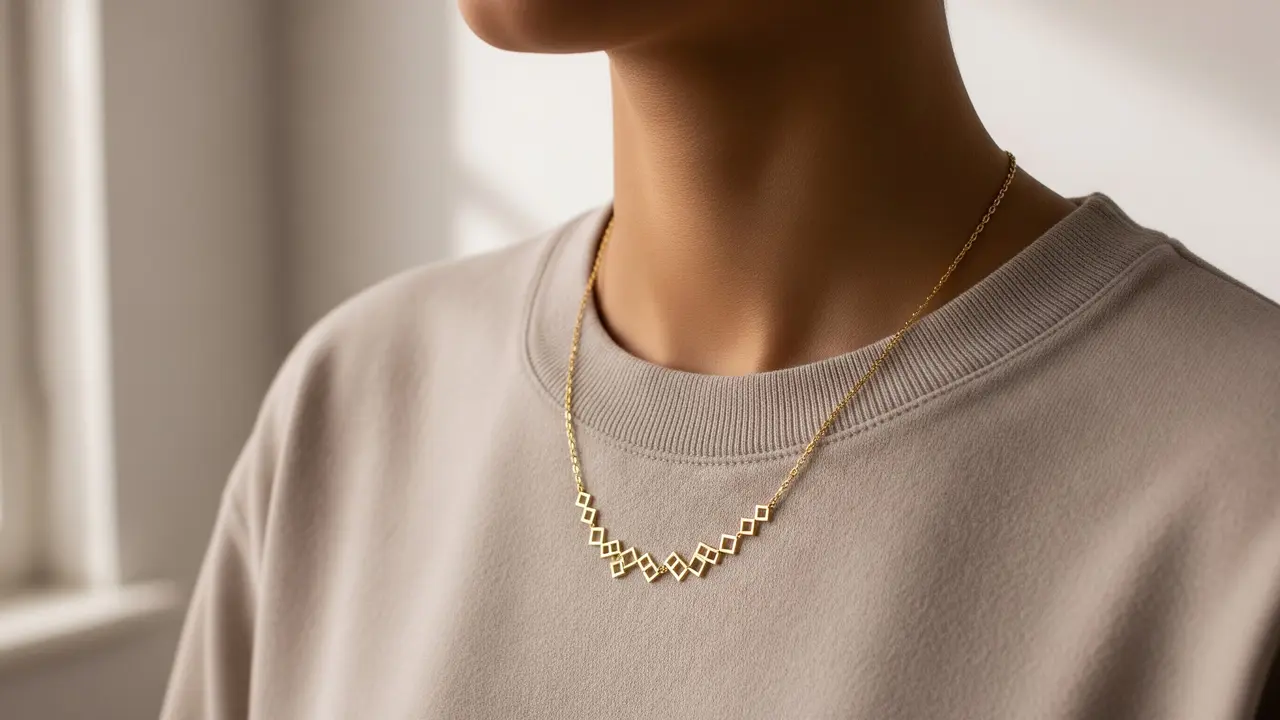 Kalung Emas Minimalis yang Nilainya Stabil dan Bentuknya Cantik
