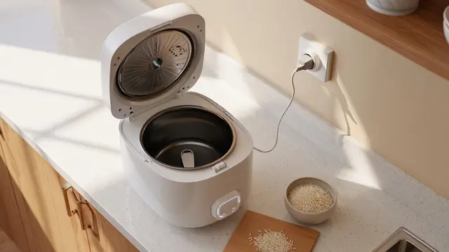 Masak Nasi Pakai Magic Com (Foto: Reve.com)