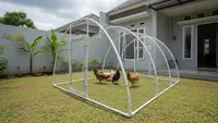 9 Ide Kandang Ayam Portable yang Mudah Dipindahkan untuk Sistem Umbaran, Hemat Pakan dan Lahan