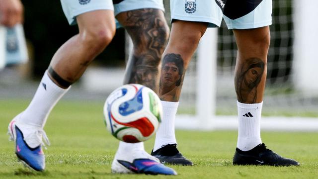 Foto: Mengintip Latihan Lionel Messi Dkk Jelang Laga Uji Coba Argentina Vs Mauritania