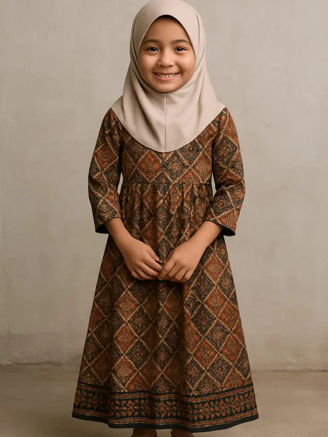 Baju Anak Muslim yang Timeless (Foto: ChatGPT)