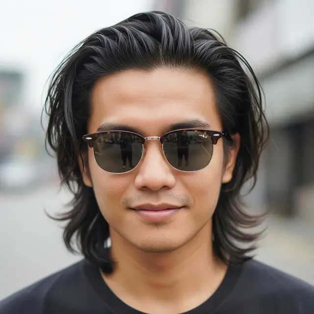 Model Rambut Pria Panjang Berantakan Tapi Tetap Rapi