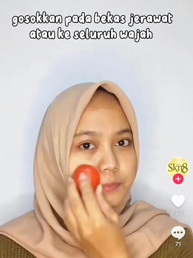 Perawatan Wajah Menggunakan Tomat.