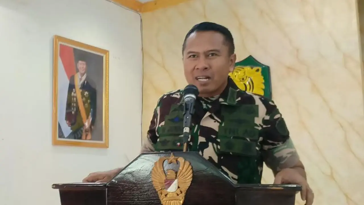 Asintel Danpaspampres Kol Inf Mulyo Junaidi. (Antara)