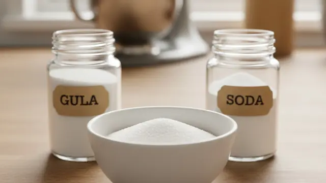 Gula dan Baking Soda