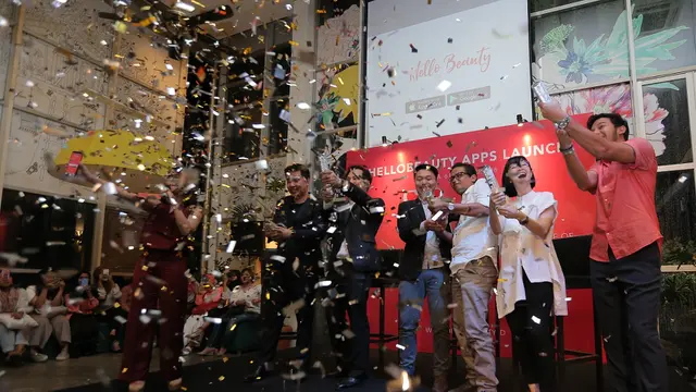 Rilis aplikasi HelloBeauty