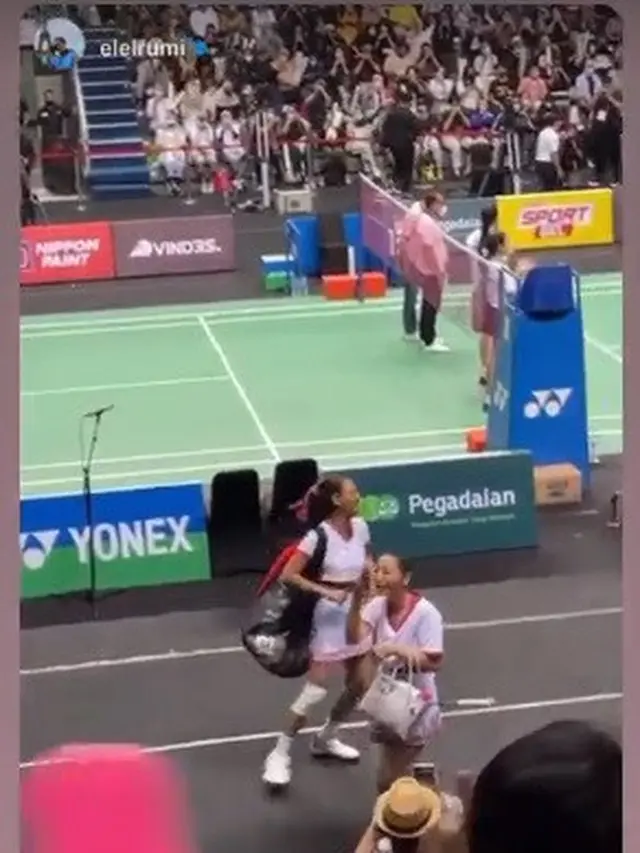 Erika Carlina dalam Tepok Bulu 2022 (Foto: Instagram @elelrumi)