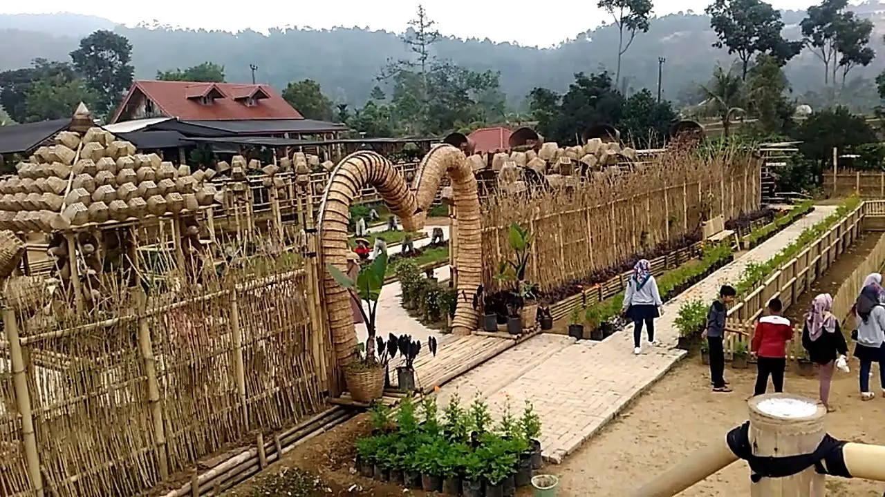 Keunikan Taman Carangka dan Agrowisata Edukatif di Saung Manglid Purwakarta