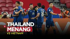 Berita video highlights laga leg 1 semifinal Piala AFF 2020 antara Vietnam melawan Thailand yang berakhir dengan skor 0-2, Kamis (23/12/2021) malam hari WIB.