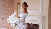 Mantan Miss Universe Zozibini Tunzi Menikah dengan Gaun Pengantin Buatan Desainer Vietnam, Pernah Mampir ke Indonesia