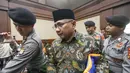 Terdakwa kasus dugaan korupsi kuota haji periode 2023-2024 Yaqut Cholil Qoumas bersiap mengikuti sidang di Pengadilan Tipikor, Jakarta, Selasa, 11 Agustus 2026. (KLY/Arie Basuki)