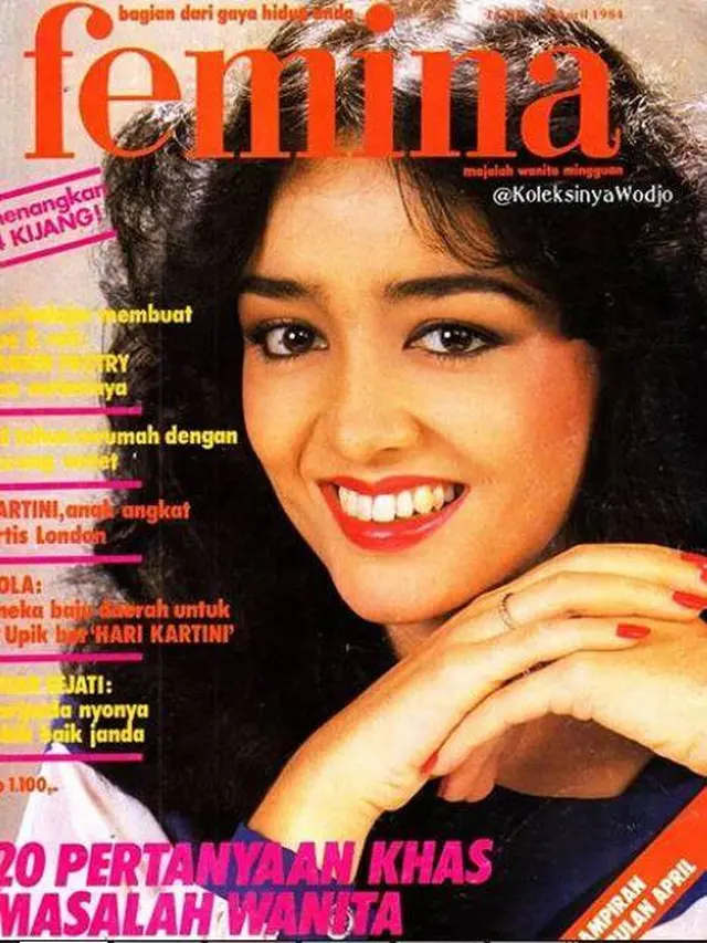6 Potret Minati Atmanegara Semasa Muda, Kerap Hiasi Cover Majalah