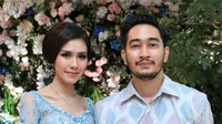 Tunangan Syahnaz Sadiqah dan Jeje Govinda (Adrian Putra/bintang.com)