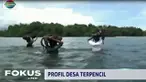 Agar dapat beraktivitas di luar desanya, warga dari tiga belas desa tersebut tak punya pilihan lain kecuali menyeberangi Muara Sungai Tala.