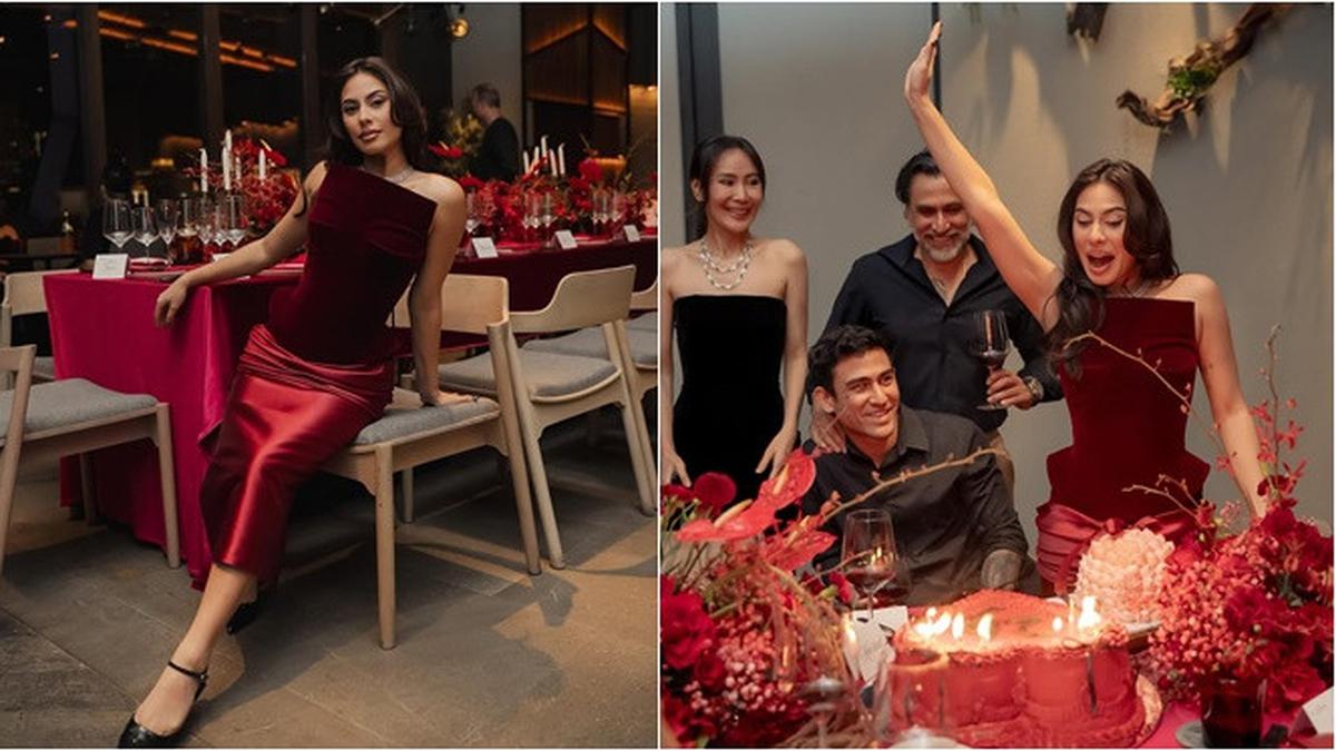 6 Potret Ulang Tahun Valerie Thomas ke-26, Intimate Bareng Keluarga dan Pacar