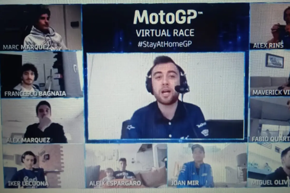 Peserta MotoGP Virtual Race