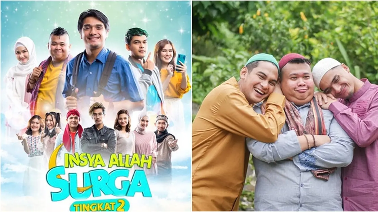 Potret Kompak Pemain Sinetron Insya Allah Surga Tingkat 2 di Balik Layar