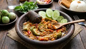 Resep Sambal Terong Bulat Rebus yang Gurih dan Pedas Segar